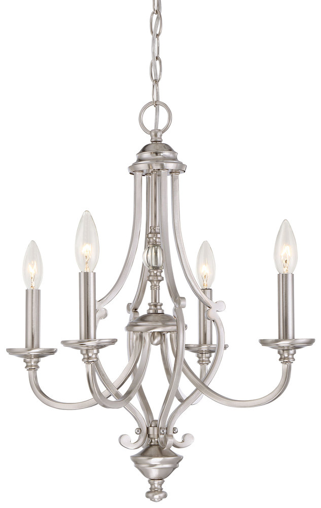 SAVANNAH ROW - 4 LIGHT CHANDELIER