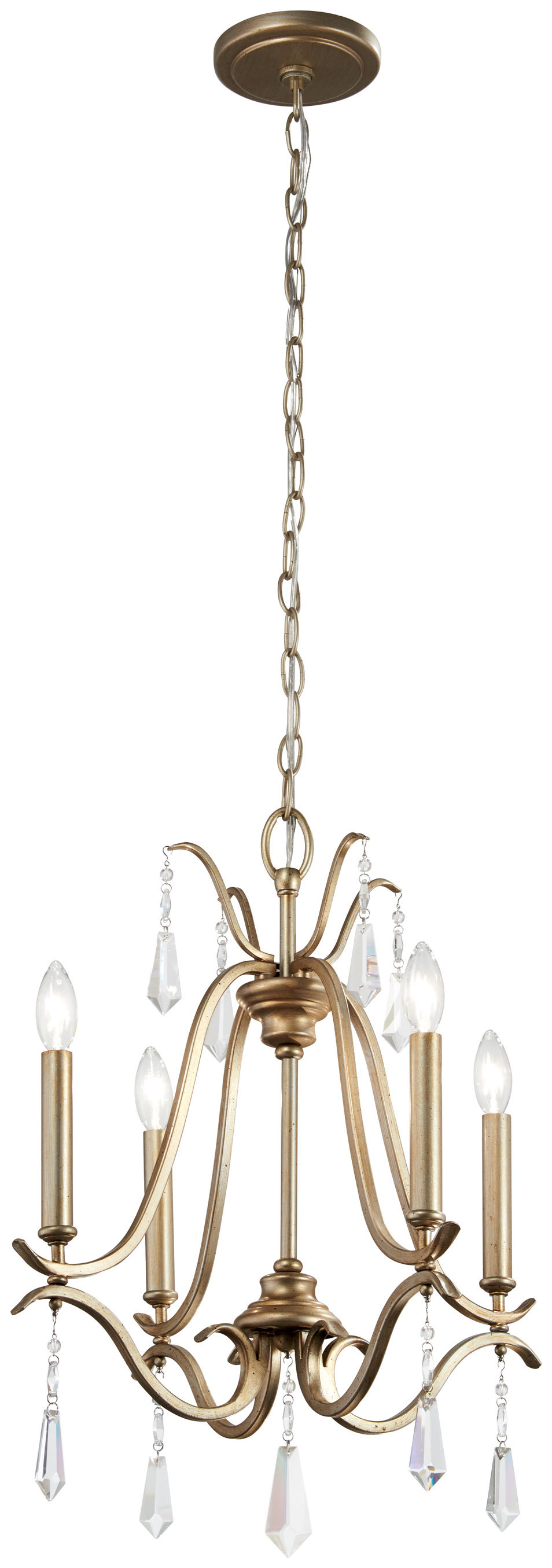 LAUREL ESTATE - 4 LIGHT MINI CHANDELIER