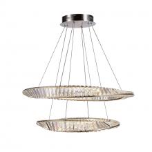 Artcraft AC6723SN - Stella 90W LED Chandelier Satin Nickel