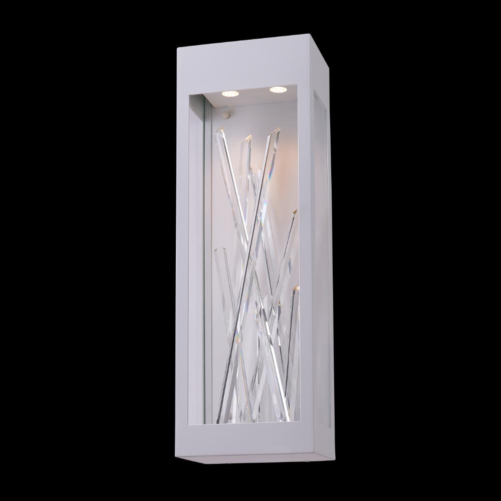 Arpione Esterno 24 in  Black Fluorocarbon Outdoor Wall Sconce