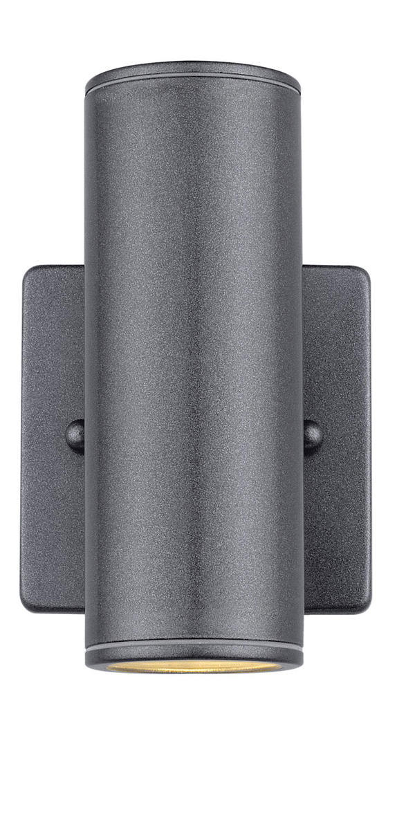1 LT Outdoor Wall Light w/ Anthracite Finish & Acrylic Diffuser