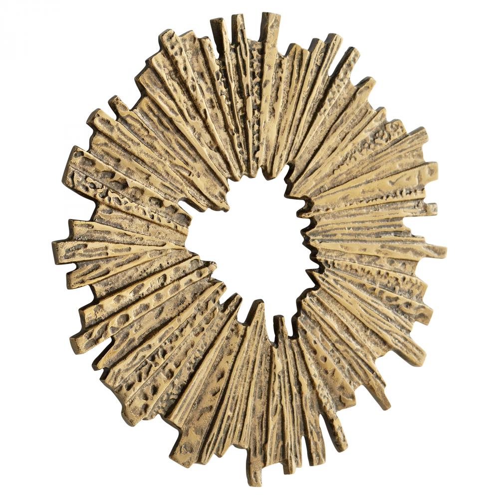 Abra Wall Decor Antique Brass - Small