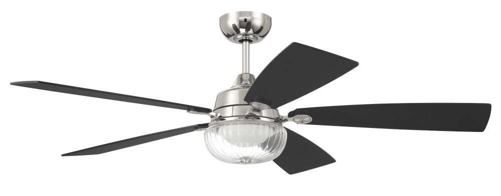52" Ceiling Fan w/Wi-Fi, DC Motor, Blades, LED Light Kit