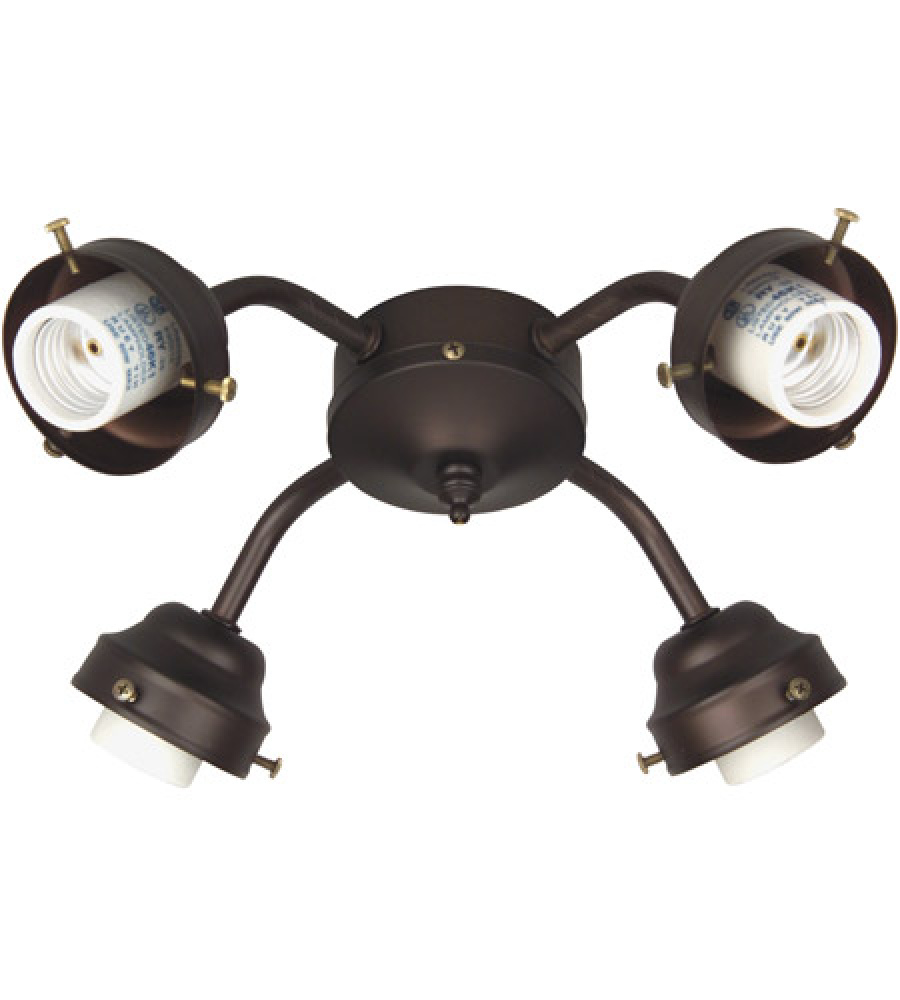 4 Light Fitter w/4x9w LED