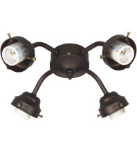 Craftmade F400-OB-LED - 4 Light Fitter w/4x9w LED