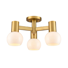 DVI DVP49412BR-TO - LILLOOET 3 LT SEMI FLUSH