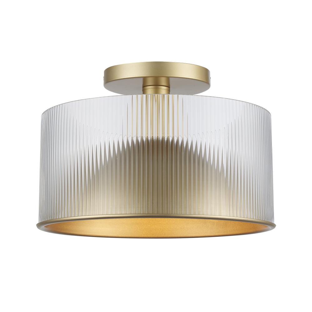 2 - Light Quartz Serenade Semi-Flush Mount
