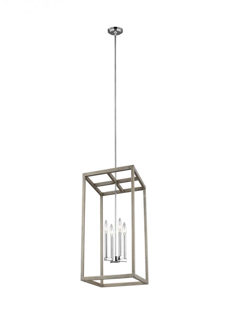 Moffet Street Medium Four Light Hall / Foyer