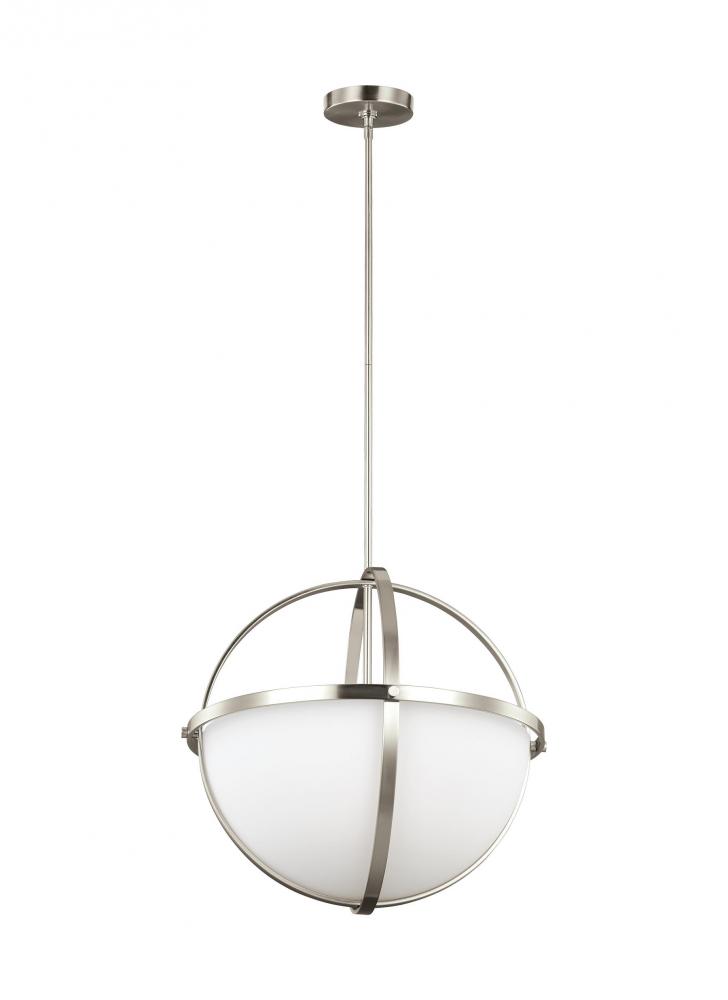 Alturas contemporary 3-light LED indoor dimmable ceiling pendant hanging chandelier pendant light in