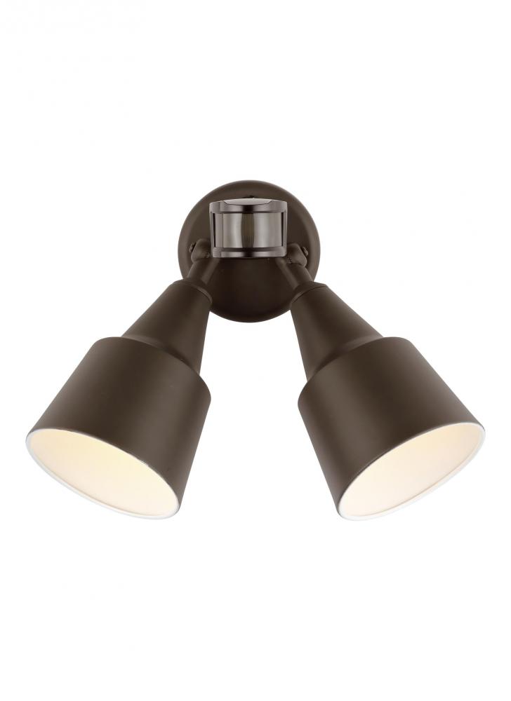 Two Light Flood with Photo and Motion Sensor