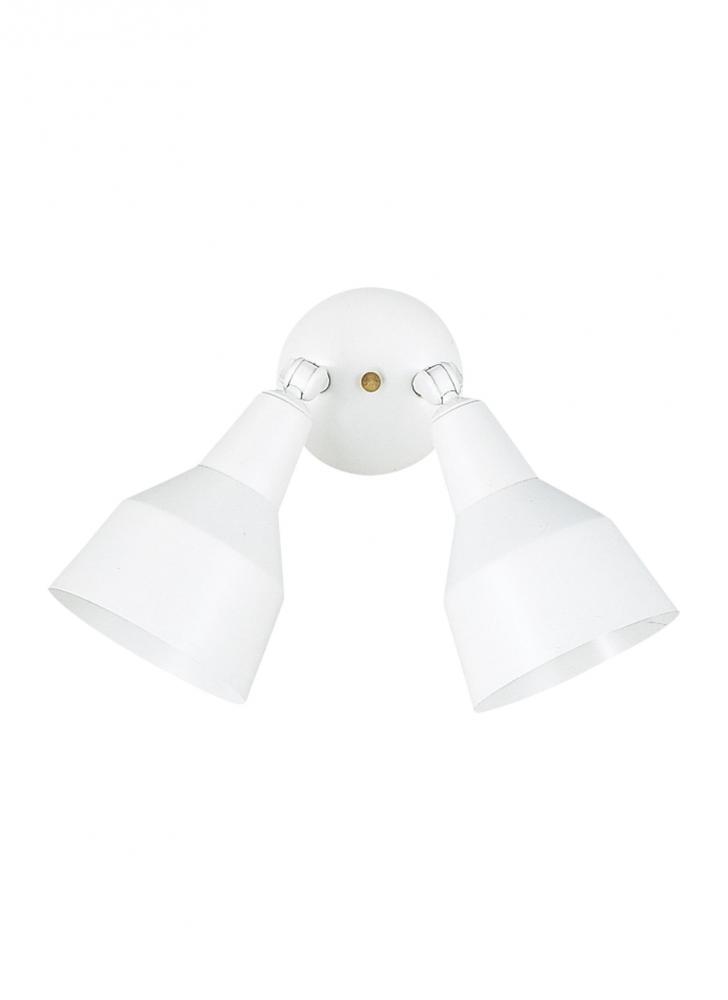 Two Light Adjustable Swivel Flood Light