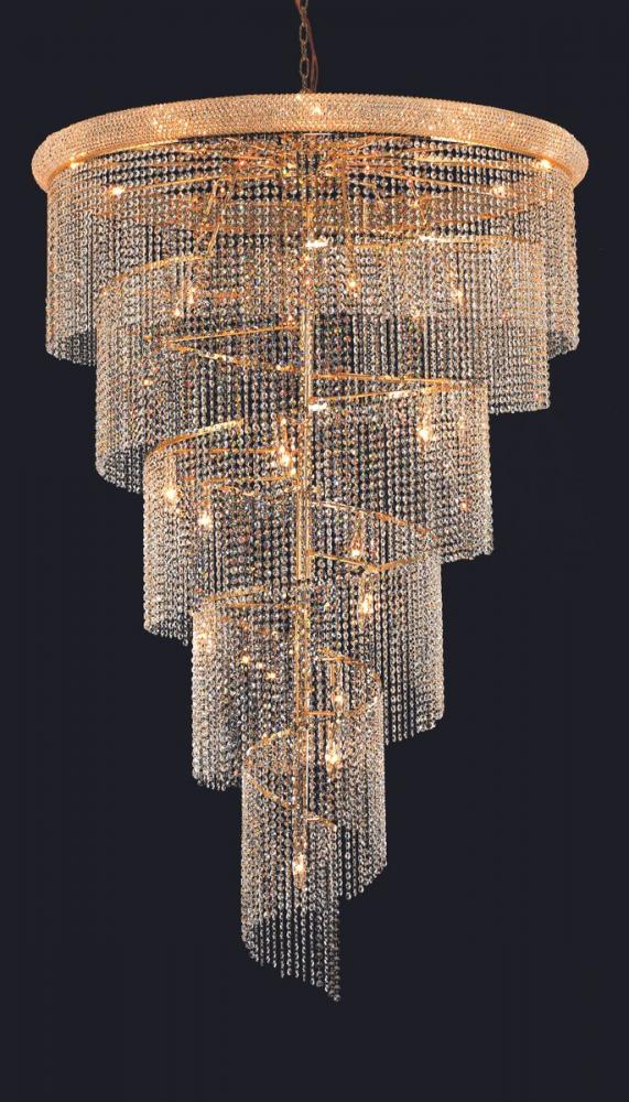 Spiral Hang No Neck D48"H72"L29 GD RC