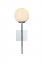 Elegant LD2360C - Neri Wall Sconce W5.9"E6.7"H17.8" Chrome