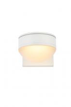 Elegant LDOD4014WH - LED Wall Sconce D5''E6.5''H5.5'' White