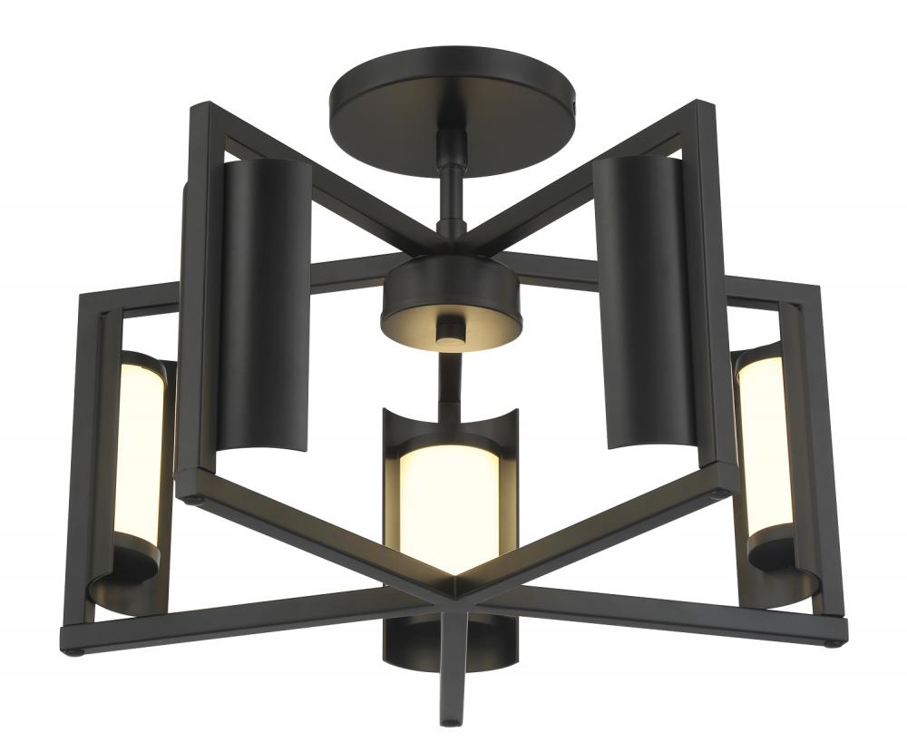 5 LED SEMI FLUSH MOUNT