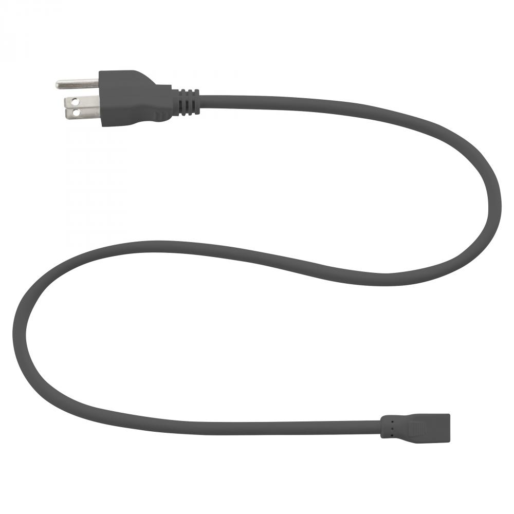 LED Ucl 24" Power Cord - BK